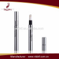 2015 fashionable empty cosmetic aluminum&plastic twist up lip gloss pen